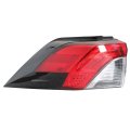Red Brake Tail Light Lamp Left Driver Side Replacement For Toyota Rav4 2019 2021 Clear Lens Rear Assembly