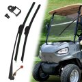 No Drill Universal Golf Cart Windshield Wiper Blade Kit With Manual Arm And Bracket Fit For Ezgo Yamaha Club Car A Frameless 