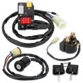 Handlebar Key Starter Relay Switch Kit For Honda Foreman 450 S Trx450fm 1998-2004 Manul Shift 35020-hm7-a00 35100-hn0-a02