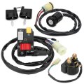 Handlebar Key Starter Relay Switch Kit For Honda Foreman 450 S Trx450fm 1998-2004 Manul Shift 35020-hm7-a00 35100-hn0-a02