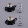 2set Carburetor Air Cut Off Valve Diaphragm Spring Fit For Yamaha Xv500 Xv530 Xv535 Xv535sf