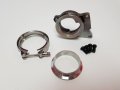 Downpipe Flange 2 50 V-band Kit Fits Holset He200wg He200w Isf3 8 Internal Wg 