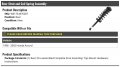 Rear Strut And Coil Spring Assembly Compatible With 1998-2002 Honda Accord