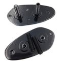 Motorcycle Mirror Block Off Base Plates For 2000-2008 Yamaha R1 Yzf-r1 Yzfr1 Black