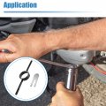 Uxcell 1 Set Universal Motorcycle Fork Spring Compressor Tool Kit For Most Streetbike Forks