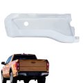 Chrome Rear Bumper End Cap Driver Side Face Bars Replacement For Ranger 2019-2023 With Park Assist Sensors Hole 