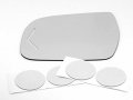 Fits 11-13 Sienna Left Driver Mirror Glass Lens W Signal Icon Adhesive Uses Existing Led Direct Fit Over 