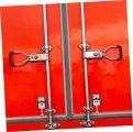 Ibasenice 3 Pairs Trailer Accessories Metal Door Catch Roadtrip Essentials Entry Lock Flap Holder Keystone Rv Parts Travel