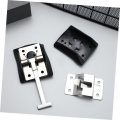Ibasenice 3 Pairs Trailer Accessories Metal Door Catch Roadtrip Essentials Entry Lock Flap Holder Keystone Rv Parts Travel