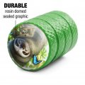 Sloth Family Butterflies Valve Stem Caps For Tire Rim Wheel Aluminum Green