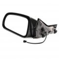 Ocpty Black Driver Side And Passenger View Mirror Smooth With Power Adjustment Manual Folding Heated Compatible For 2004-2008