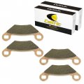 Caltric 2x Rear Brake Pads Compatible With Polaris Sportsman 570 X2 2015-2022 Premium 2020 Utility 2017 2018