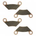 Caltric 2x Rear Brake Pads Compatible With Polaris Sportsman 570 X2 2015-2022 Premium 2020 Utility 2017 2018