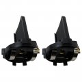 Gxcdizx 2x H7 Headlight Bulb Socket Retainer Holder Adapters 5k0-941-109 For Vw Passat 2012-2019 