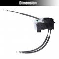 X Autohaux Front Left Side Door Latch Lock Actuator Assembly For Hyundai Tucson 2010 2011 2012 2013 2014 2015 2016 2017