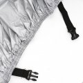 Uxcell Xxl 190t Motorcycle Cover Silve Black Tone Outdoor 104 Inch For Kawasaki