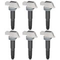 Set Of 6 Ignition Coil Packs 4 Pins Fits For Porsche 911 3 0l 2017-2019 Pack Replaces Uf641