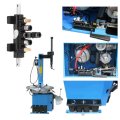 Tire Air Control Valve Foot Pedal For Changer Machine Aluminum Alloy 8mm Od Tubing Connectors Pneumatic Switch Type B D 