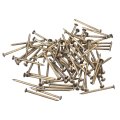 70pcs Small Tiny Nails 1 2x20mm Dxl Brass Hardware Round Head Nail For Wooden Diy Projects Decorative Boxes Household Bronze 