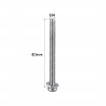 Uxcell M4 X 60mm Stainless Steel Phillips Pan Head Machine Screws Bolts Combine With Spring Washer And Plain Washers 5pcs