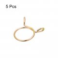 Uxcell Fuel Line Hose Clips 5pcs 36mm Id Fit 37 5-38mm Od 65mn Steel Water Pipe Air Tubing Spring Clamps For Motorcycle Scooter