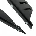 Kuafu Fender Cut Out Compatible With 1996-2000 Honda Civic Ek Ej Abs Plastic Black