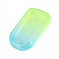 1 Pcs Key Fob Remote Control Cover Case Full Protection Tpu Shell For Honda Accord Green And Cyan Gradient 
