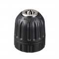 Uxcell 3 8 Keyless Drill Chuck Convert Adapter 0 8-10mm For Impact Driver Cordless Black