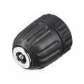 Uxcell 3 8 Keyless Drill Chuck Convert Adapter 0 8-10mm For Impact Driver Cordless Black