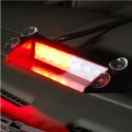 Hqrp White Red 8-led Vehicle Dash Warning Hazard Strobe Fog Flash Light For Car Truck Boat Rv Caravan Plus Coaster