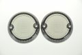Bright2wheels Motorcycle Front Turn Signals Fit All Cruiser Except Vulcan Vn2000 1600 Classic 05 Nomad Diameter 72mm 2 83 Smoke 