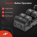 A-premium Master Power Window Switch Compatible With Bmw E84 Series X1 2013 2014 2015 Front Left Driver Side Replace