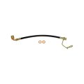 Brake Hydraulic Hose For Dodge Nitro 2009 2010 2011 Stamped Steel Bracket Black Flexible Treated Fittings Replacement 