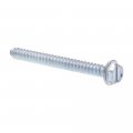 Prime-line Sheet Metal Screws Self-tapping Hex Washer Head Slotted Drive 8 X 1-3 4 In Zinc Plated Steel 50 Pack 