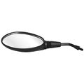 Oxford Oval Mirror Black 