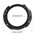 X Autohaux Pair 7 Inch Round Headlight Mounting Retaining Bracket Ring Headlamp Bezels Cover Abs For Jeep Wrangler Jk 2007-2017