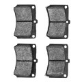 Front Disc Brake Pads For Ford Escort 1991 1992 1993 1994 1995 1996 Semi Metallic 2 53 Inner Height 3 61 In Width