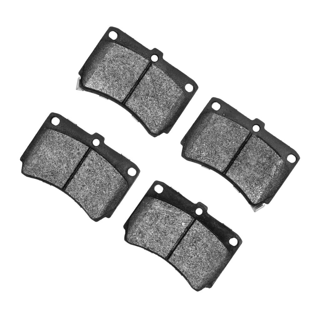 Front Disc Brake Pads For Ford Escort 1991 1992 1993 1994 1995 1996 Semi Metallic 2 53 Inner Height 3 61 In Width