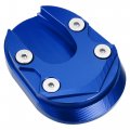Uxcell 1 Set Aluminum Alloy Motorcycle Kickstand Plate Pad For Honda 125 2013-2023 Motor Bike Extension Foot Support With