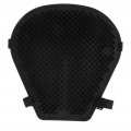 Fydun Motorcycle Seat Cushion Universal Gel Pad Air Cooling Black Cover