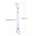 Uxcell Thin Open End Wrench 6mm X 7mm Metric Mirror-chrome Plated High Carbon Steel For Household Maintenance And General