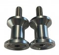 Pro-tek Silver Swing Arm Spools Made For Kawasaki Z650 Z650rs 2017 2018 2019 2020 2021 2022 2023 Z-650 Z 650 Spool Sliders 8mm 