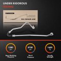 A-premium Outlet Lower Auxiliary Engine Oil Cooler Line Hose Assembly Compatible With Chevrolet Express 2500 3500 1996-2002 G30