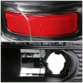 Auto Dynasty Compatible With 00-06 Gmc Yukon Xl Chevy Tahoe Suburban Full Led Tail Light 3rd Third Brake Lamp Black