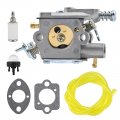 Carburetor Kit For Husqvarna 584901401 Fits 525l 525ls 525lst 525es 325he3 325he4 525rxt Trimmer Brushcutter With Fuel Hose And