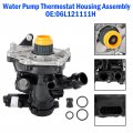 Topteng Water Pump Thermostat Housing Assembly Fit For Vw Golf Gti Audi A3 A4 06l121111h 06k121600c 06l121012a