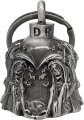 Dream Apparel Motorcycle Bells W Hanger Biker Accessories For Good Luck Safe Riding Key Chain Bell 