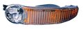 Depo 335-1602l-uc Gmc Driver Side Replacement Parking Signal Light Unit Without Bulb 