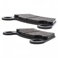 Niche Rear Brake Rotor Pad Semi Metallic Kit For Polaris Rzr 570 Ranger 800 500 Sportsman 220241
