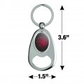 Graphics More Game Of Thrones Targaryen Sigil Keychain Chrome Metal Spinning Oval Bottle Opener